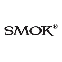 SMOK logo, a leading e-cigarette and vape brand known for innovation and quality since 2010.