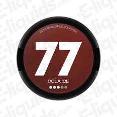 Cola Ice 77 Nicotine Pouches can, 10.4mg nicotine, 20 pack