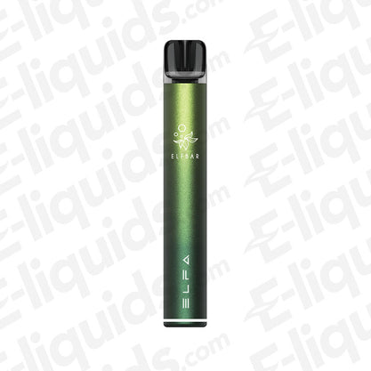 Elf Bar ELFA Pro Pod Kit vape device in green with sleek design for extended vaping sessions.