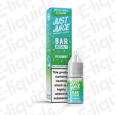 Spearmint Nic Salt Vape Juice by Just Juice