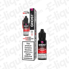 Cherry Watermelon Freeze Ghost Nic Salt Vape Juice by Vapes Bars
