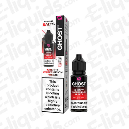 Cherry Watermelon Freeze Ghost Nic Salt Vape Juice by Vapes Bars