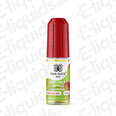 Double Apple Shisha Bar Juice 5000 Nic Salts e-liquid bottle with red cap and green label.