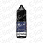 Blueberry Raspberry Nic Salt E-liquid by Elux Legend, featuring sweet blueberries and tart raspberries. 10ml bottle.