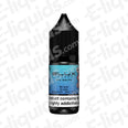 Mr Blue Nic Salt E-Liquid by Elux Legend, fresh blueberries, blackberries, and raspberries in a 10ml bottle.