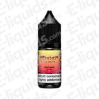 Triple Mango Nic Salt E-liquid by Elux Legend in a 10ml bottle, featuring tropical flavors and vibrant packaging.