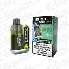 SKE Crystal CL6000 Fresh Menthol Mojito Prefilled Pod Kit