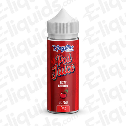 Fizzy Cherry Pod Juice 50/50 Shortfill Vape Juice by Kingston