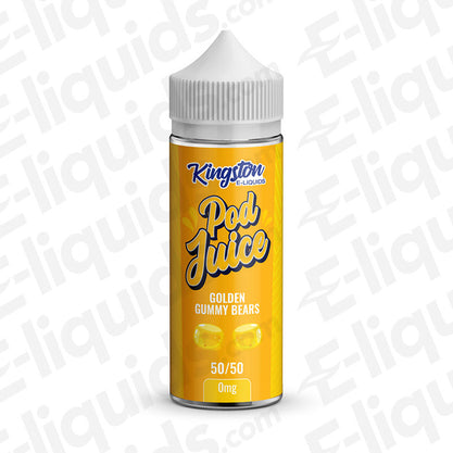 Golden Gummy Bear Pod Juice 50/50 Shortfill Vape Juice by Kingston