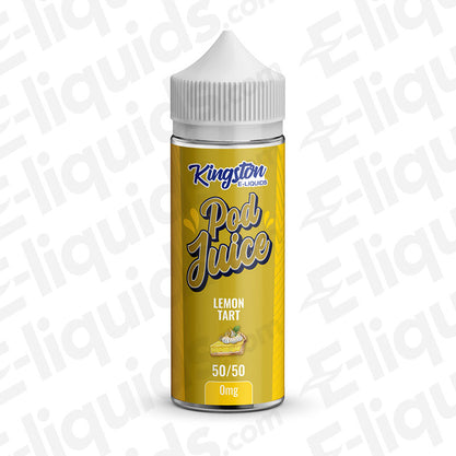 Lemon Tart Pod Juice 50/50 Shortfill Vape Juice by Kingston