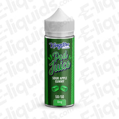 Sour Apple Gummy Pod Juice 50/50 Shortfill Vape Juice by Kingston