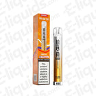 SKE Bar 600 Mango Ice flavour prefilled pod vape kit, 600 puffs, 20mg nic salt, with packaging, compliant post June 1.