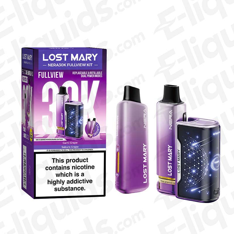 Lost Mary NERA 30K Mixed Grape Edition Prefilled Pod Kit Lost Mary NERA 30K Mixed Grape Edition Prefilled Pod Kit