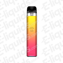 Vaporesso XROS 3 Neon Sun Vape Pod Kit with vibrant gradient design, featuring a refillable pod and built-in 1000mAh battery.
