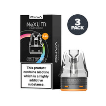 OXVA NeXlim 2ml 0.8Ohm Pod Pack of 3 with Dual Mesh Coil for NeXLIM Pod Kit