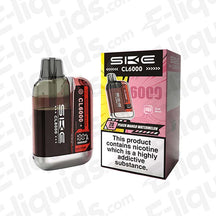 SKE Crystal CL6000 Peach Mango Watermelon Prefilled Pod Kit