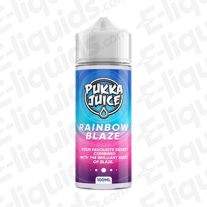 Pukka Juice 70/30 100ml Shortfill Vape Juice Rainbow Blaze