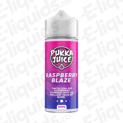 Pukka Juice 70/30 100ml Shortfill Vape Juice Raspberry Blaze