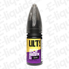 Lil Tropic Bar Edition Nic Salt by Riot Squad, featuring tropical pineapple and mango flavors in a 10ml bottle.