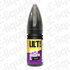 Lil Tropic Bar Edition Nic Salt by Riot Squad, featuring tropical pineapple and mango flavors in a 10ml bottle.