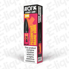 Passionfruit Orange Guava Nic Salt E-Liquid by Riot X