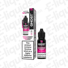 Strawberry Raspberry Cherry Ghost Nic Salt Vape Juice by Vapes Bars