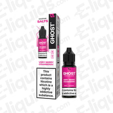 Very Berry Cranberry Ghost Nic Salt Vape Juice by Vapes Bars