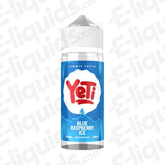 Yeti Summit Series 100ml Shortfill Blue Raspberry Ice Vape Juice