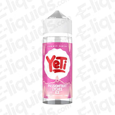 Yeti Summit Series 100ml Shortfill Passionfruit Lychee Ice Vape Juice