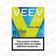 VEEV One Apple 20mg Prefilled Pods