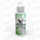 Apple Sugar Doughnut E-liquid by Lancashire Creamery, 100ml shortfill, 70% VG for rich flavor and large vape clouds.