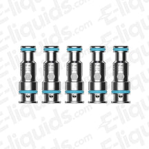 Aspire AF Vape Coil 0.6 Ohm Mesh Pods, Pack of 5 for Flexus Q, RDTL and MTL vaping, enhanced flavor and vapor production