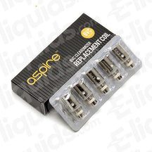 Aspire BVC replacement vape coils pack of 5 for enhanced airflow and vapor production in Aspire tanks.