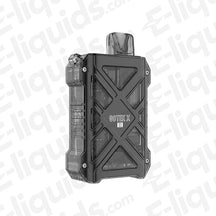 Aspire GoTek X II vape pod kit in compact design with transparent features and drip tip, perfect for on-the-go vaping.