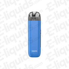 Aspire Minican 3 Pro Pod Kit in blue, showcasing its lightweight design and ergonomic shape.