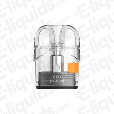 Aspire PIXO Replacement Pod 0.6 ohm for Aspire PIXO Vape Kit, designed for MTL, DTL, and RTLD vaping, holds 2ml e-liquid.