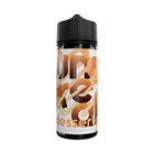 Butterscotch Creme Shortfill E-liquid by Unreal Desserts in a sleek 100ml bottle, featuring creamy butterscotch and fresh cream.