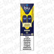 Blu Bar Pod 20mg Prefilled Pods Banana Ice