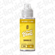 Ohm Brew Double Brew Banana Ice 100ml Shortfill E-liquid