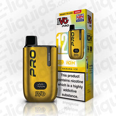IVG Pro 12 20mg Prefilled Pod Kit Banana Ice