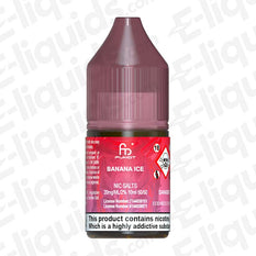 Fumot Banana Ice RandM Nic Salt E-liquid, 20mg, 10ml, 50/50 PG/VG blend for refreshing vape sessions.
