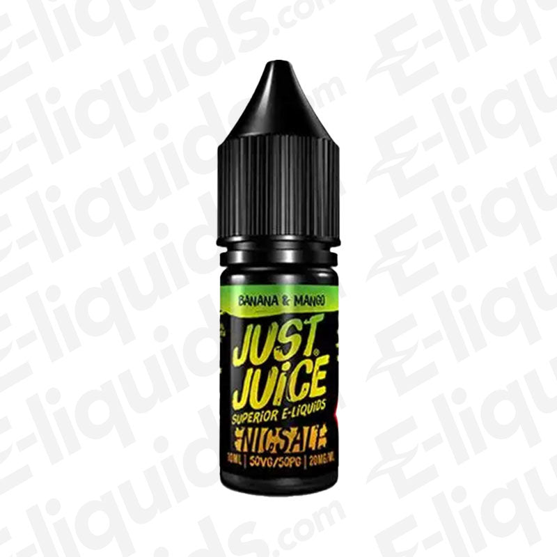 Banana Mango Mint Nic Salt Eliquid by Just Juice