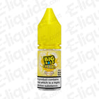 Big Bold Creamy Banana Milk Nic Salt E-liquid 10ml bottle with yellow cap, designed for pod kits and MTL tanks.
