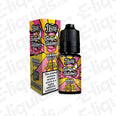 Banana Split Nic Salt E-liquid by Doozy Temptations - 20mg nicotine, 10ml bottle, rich banana and vanilla flavor for a satisfying vape.