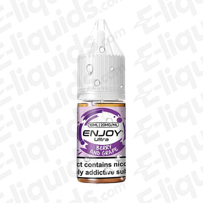 ENJOY Ultra Berry and Grape 20mg Nic Salt E-liquid