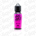 Berry Burst Shortfill E-liquid bottle by Just Juice with strawberry, blueberry, blackberry flavors.