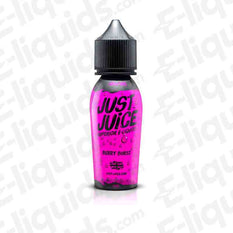 Berry Burst Shortfill E-liquid bottle by Just Juice with strawberry, blueberry, blackberry flavors.