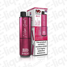 IVG 2400 4-in-1 Rechargeable Prefilled Pod Kit Berry Edition