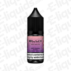 Berry Lemonade Nic Salt E-liquid by Elux Legend in a 10ml bottle, featuring a refreshing blend of berries and lemonade.