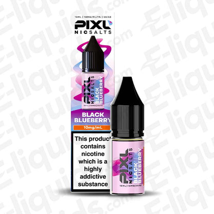 PIXL Nic Salt Vape Juice Black Blueberry